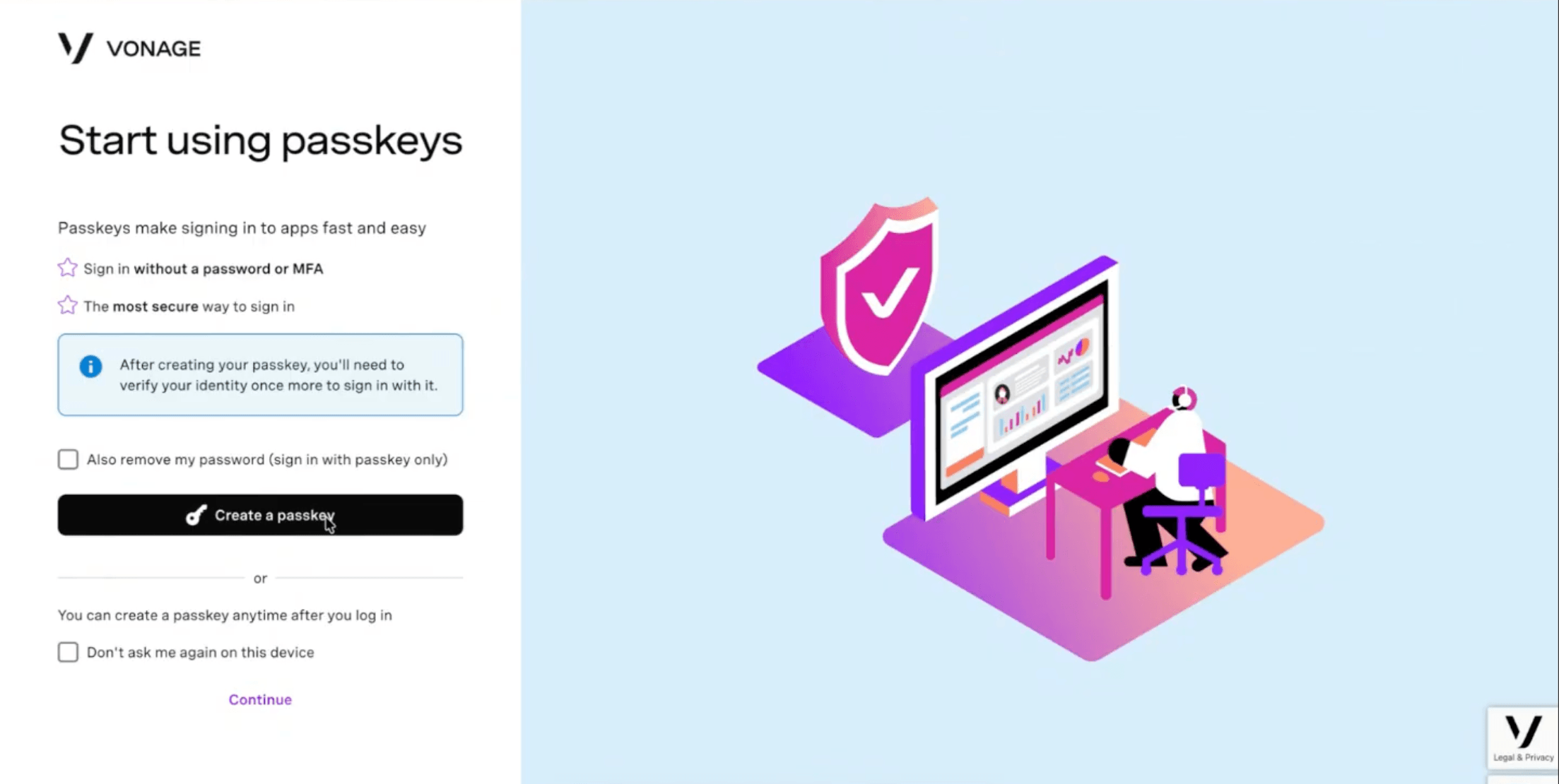 Start Using Passkeys