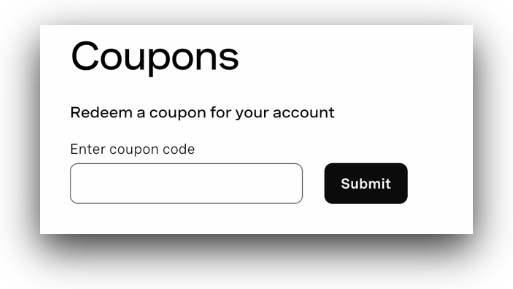 Coupons
