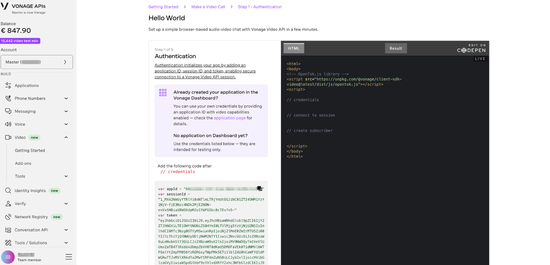 Authentication