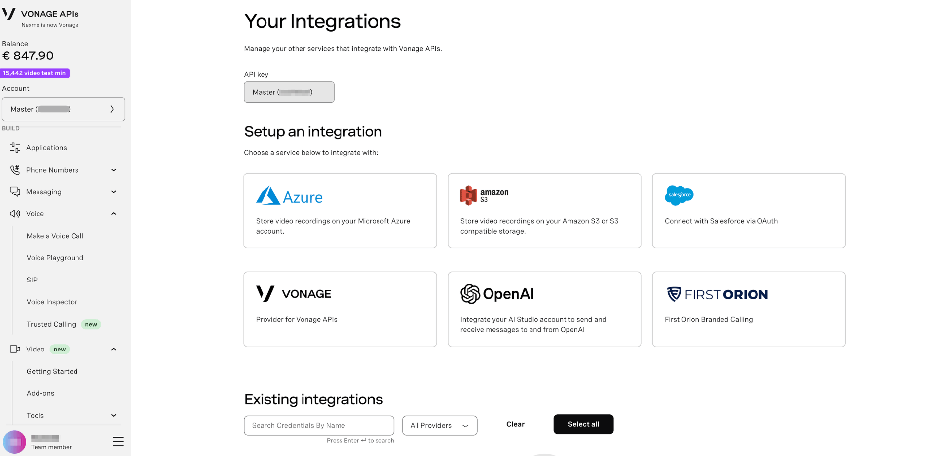 Integrations