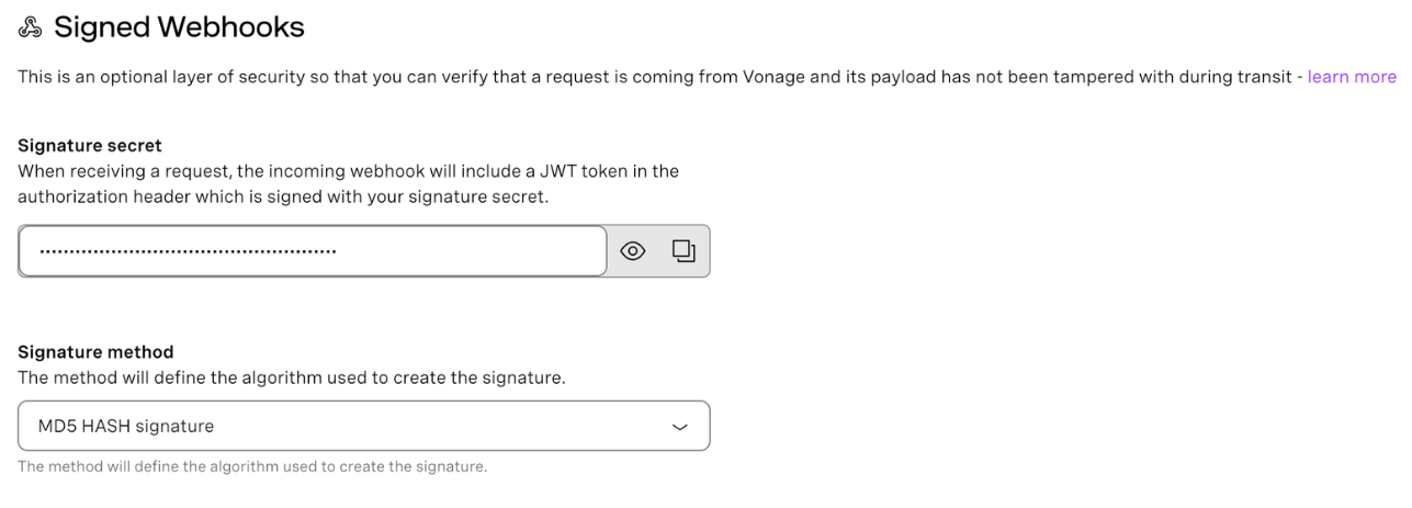 Signed Webhooks