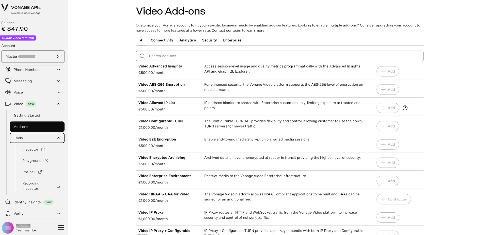 Video Add-Ons