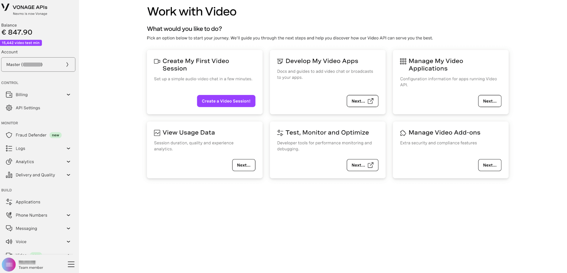 Work with video