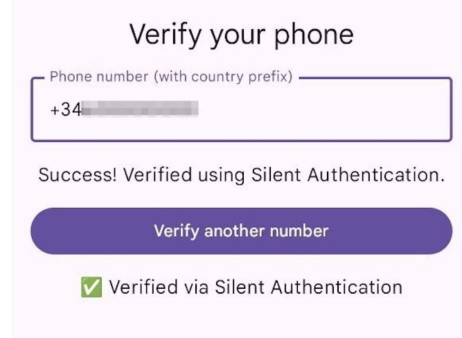 Verify and Silent Auth Tutorial