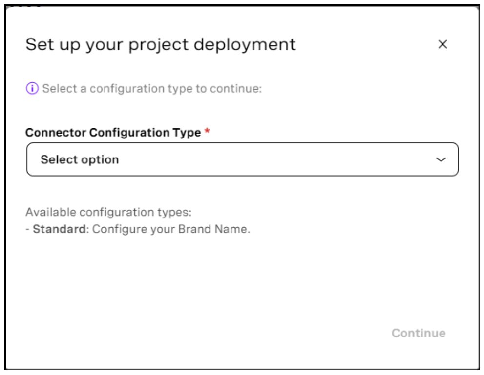 Set up your project deployment