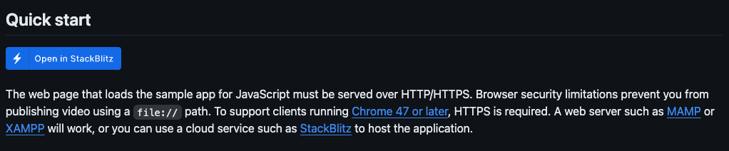 Basic Video Chat README